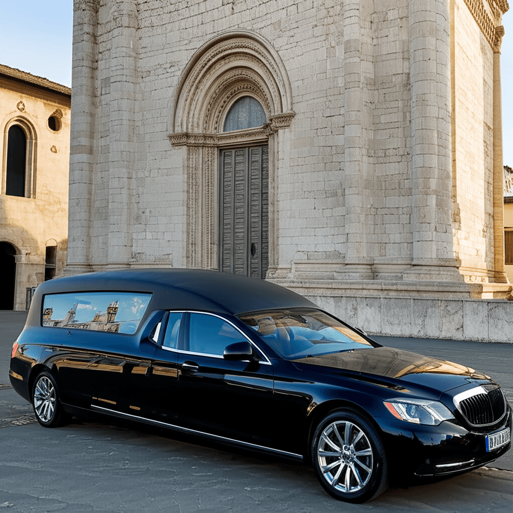 Carro funebre professionale